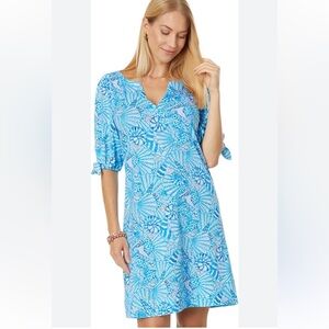 Lilly Pulitzer easley short sleeve dress XL